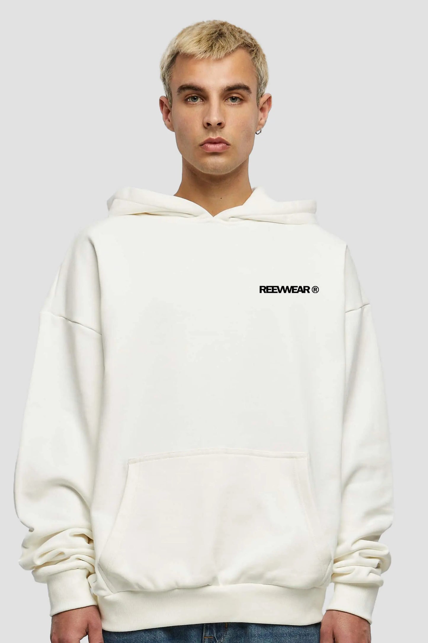 RAVER Oversized streetwear heren hoodie REEV wear