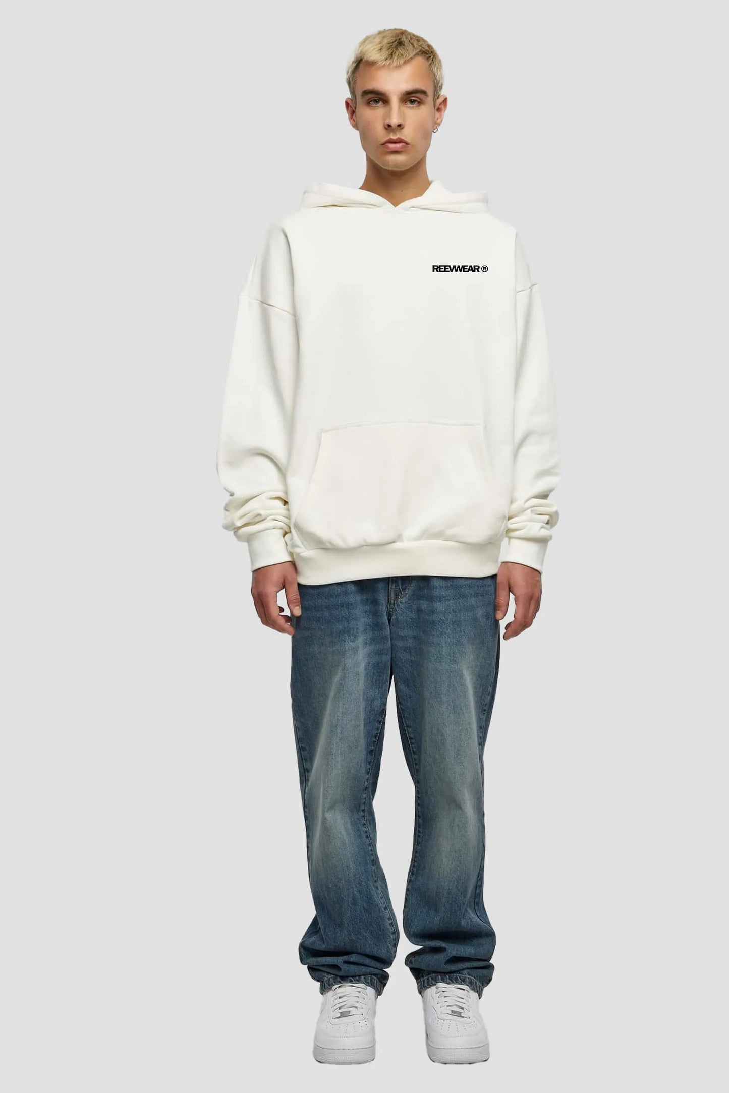 RAVER Oversized streetwear heren hoodie REEV wear