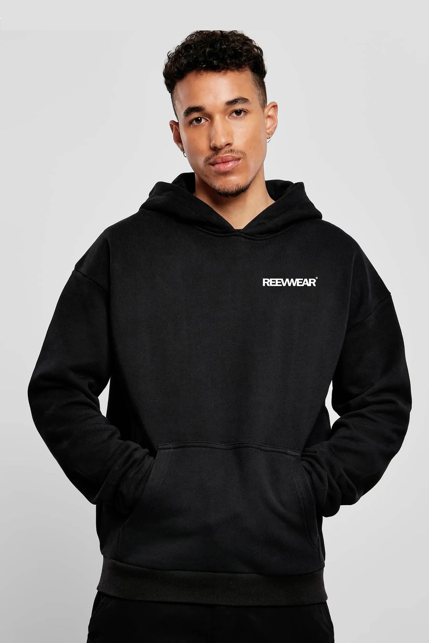 RAVER Oversized streetwear heren hoodie REEV wear