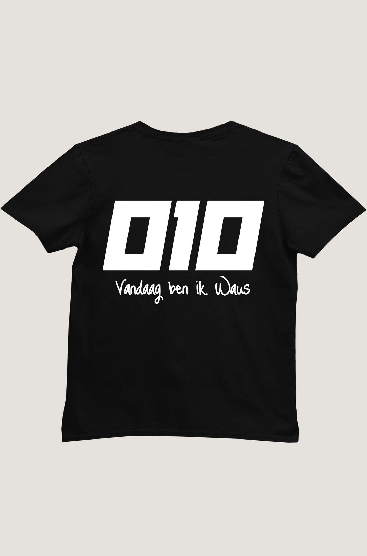 010 T‑shirt Backprint Edition – rugprint met REEV wear® design