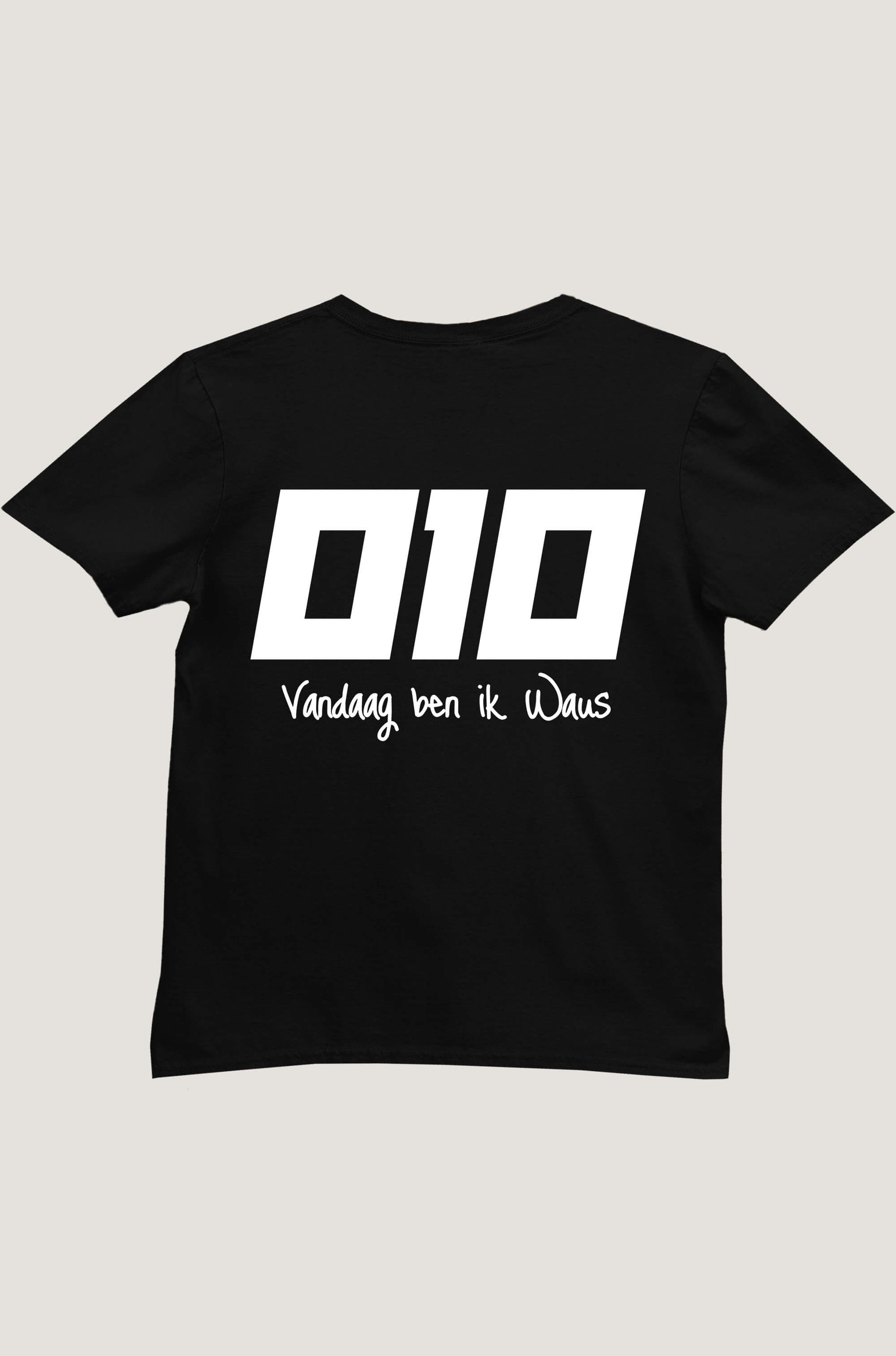 010 T‑shirt Backprint Edition – rugprint met REEV wear® design