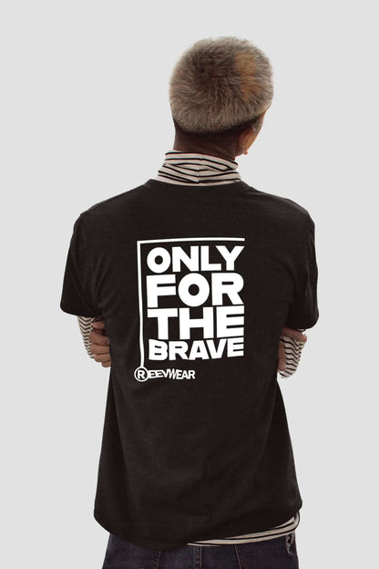 Black Brave T‑shirt back