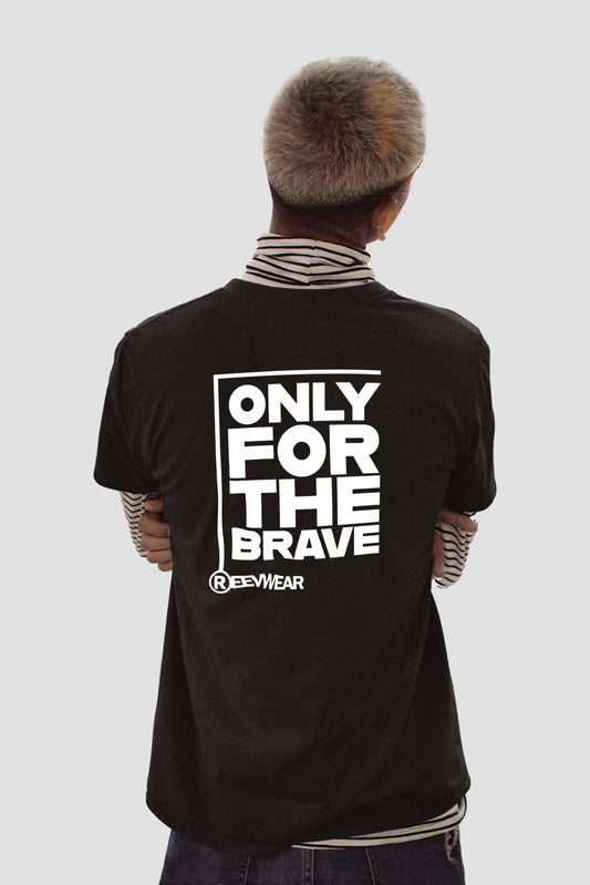 Black Brave T‑shirt back