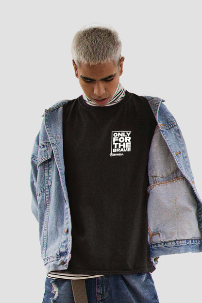 Black Brave T‑shirt front
