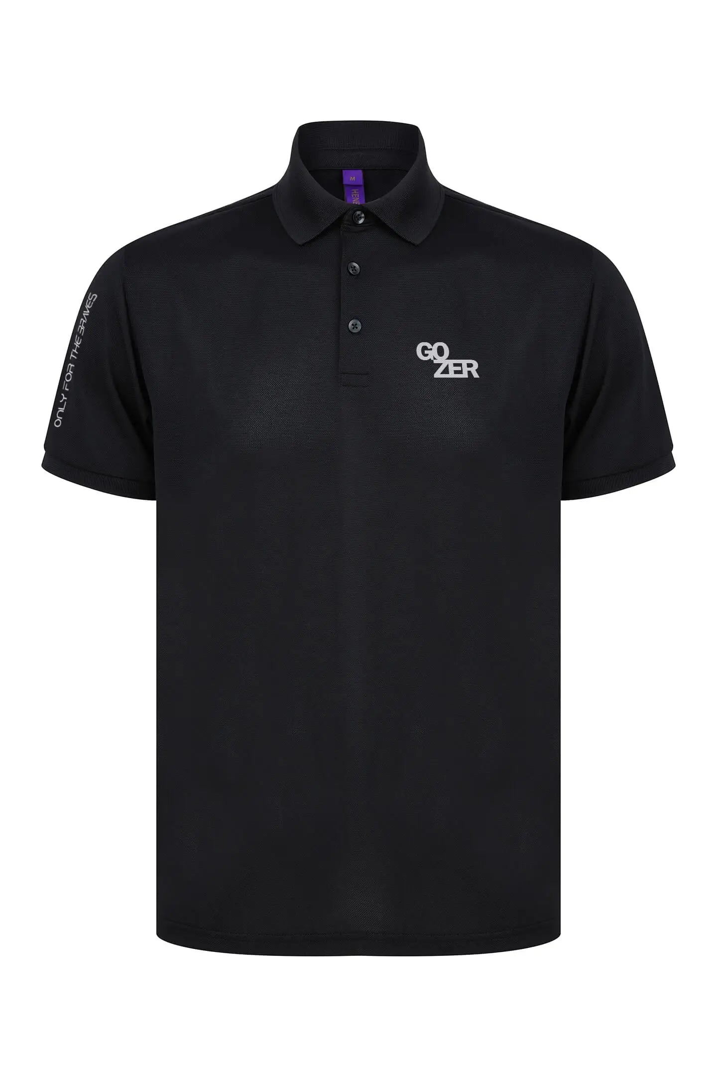 Black GOZER Polo REEV wear