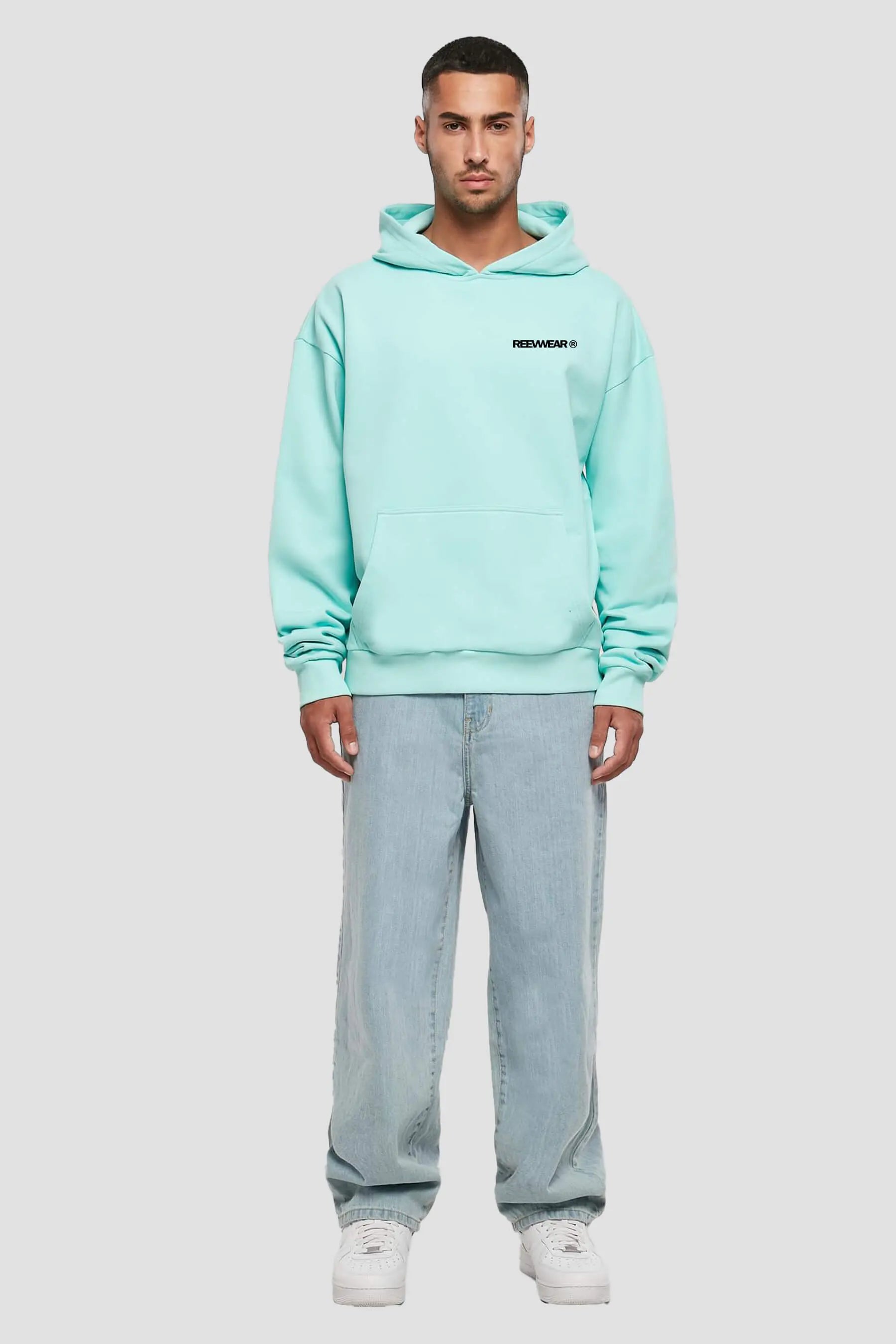 RAVER Oversized streetwear heren hoodie REEV wear