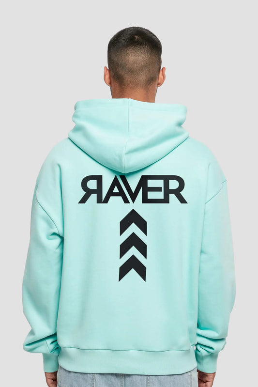 RAVER Oversized streetwear heren hoodie REEV wear